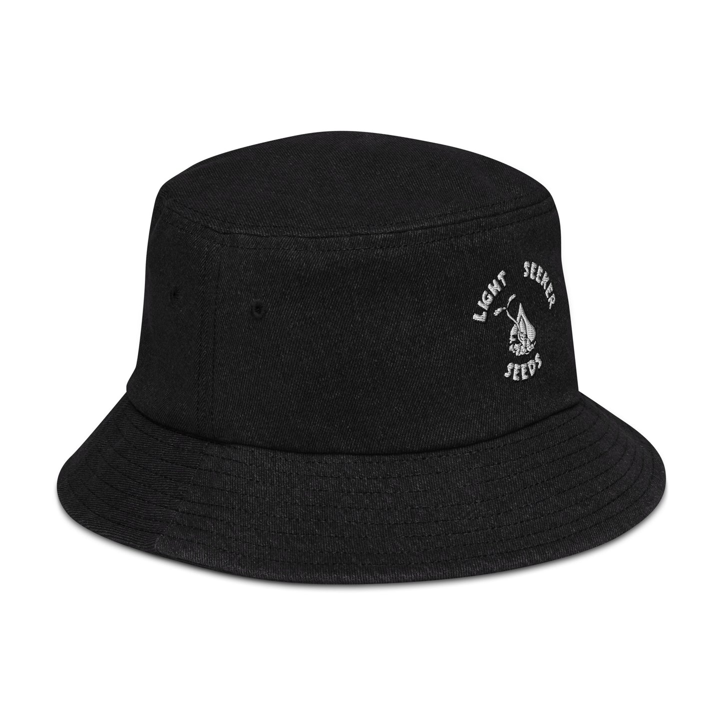 Light Seeker Seeds Denim Cotton Bucket Hat