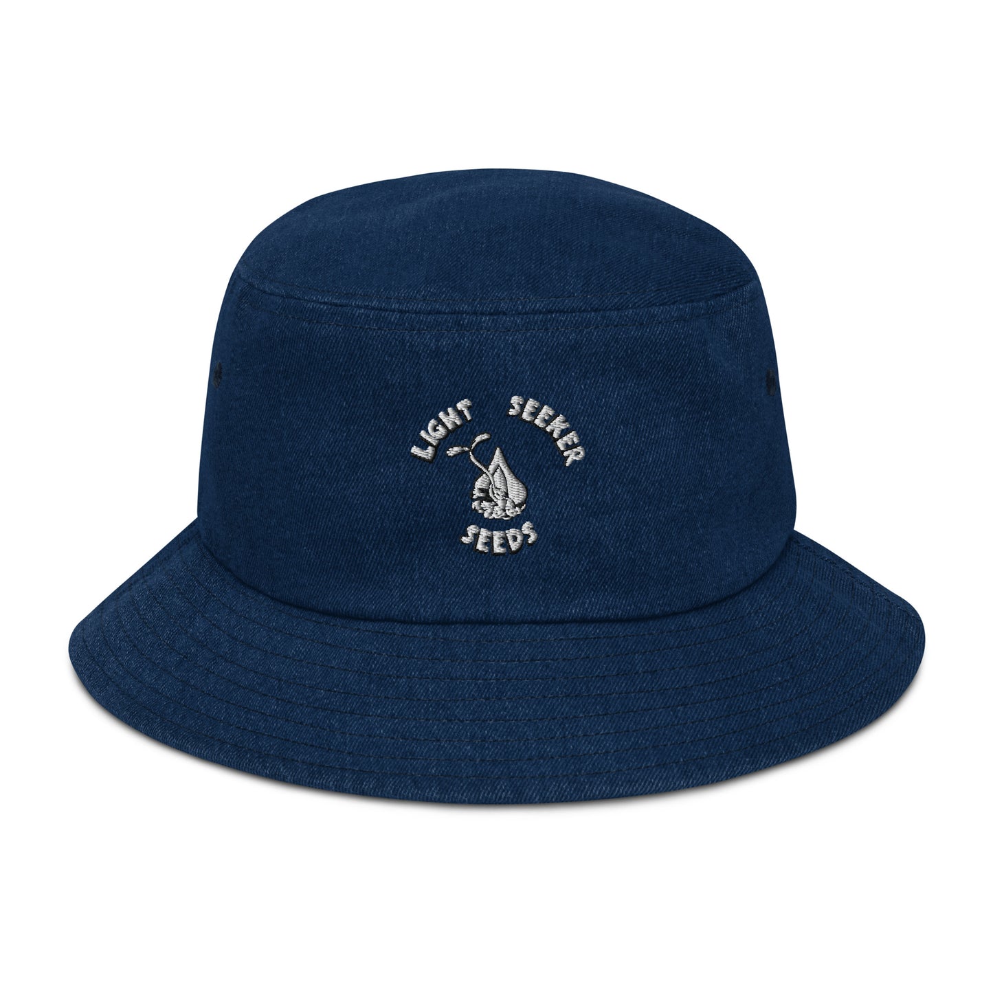 Light Seeker Seeds Denim Cotton Bucket Hat