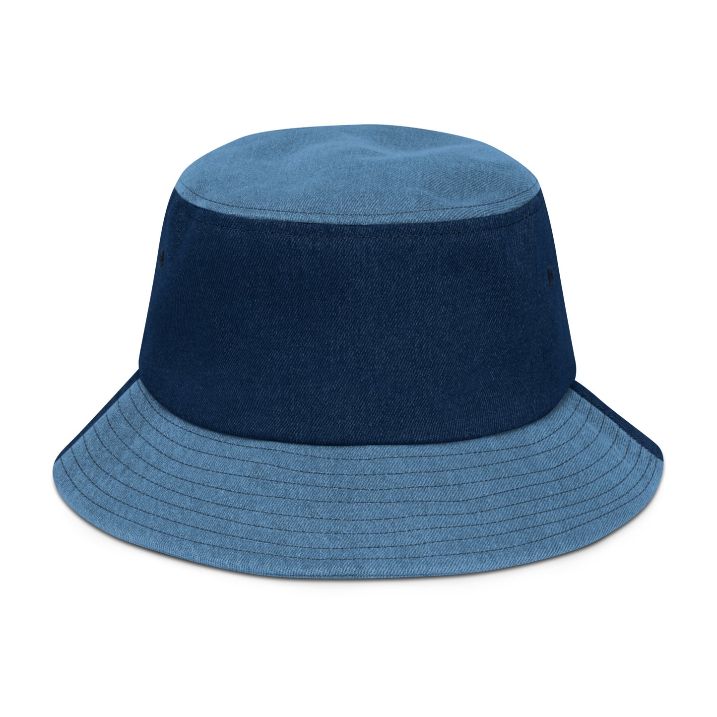 Contains THC Denim Weed Bucket Hat