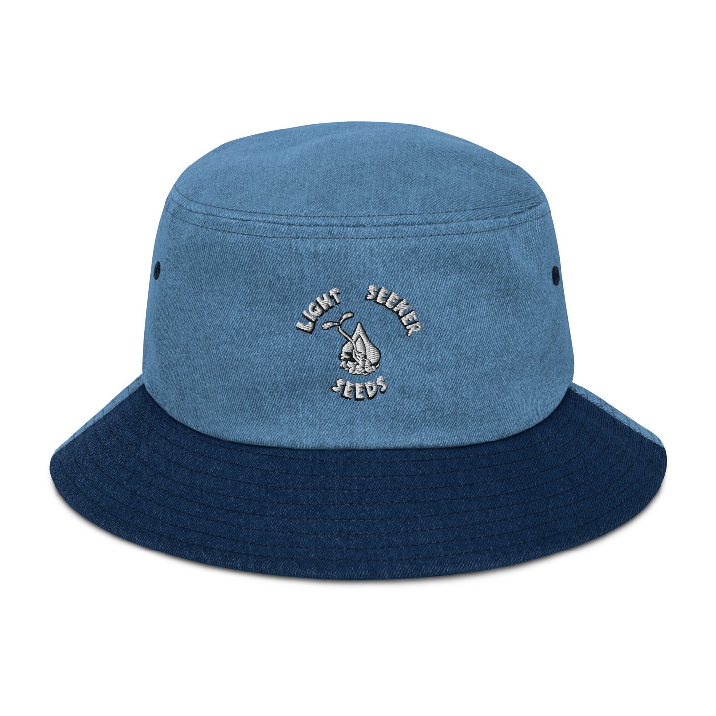 Light Seeker Seeds Denim Cotton Bucket Hat