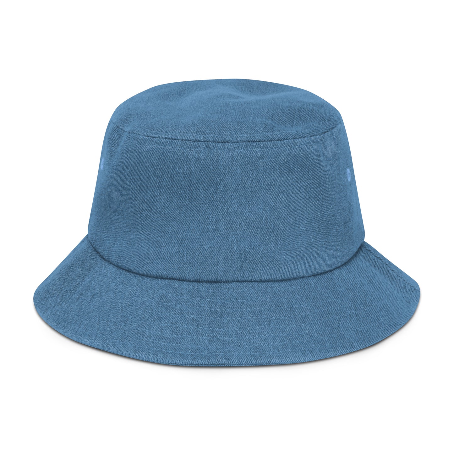 Contains THC Denim Weed Bucket Hat
