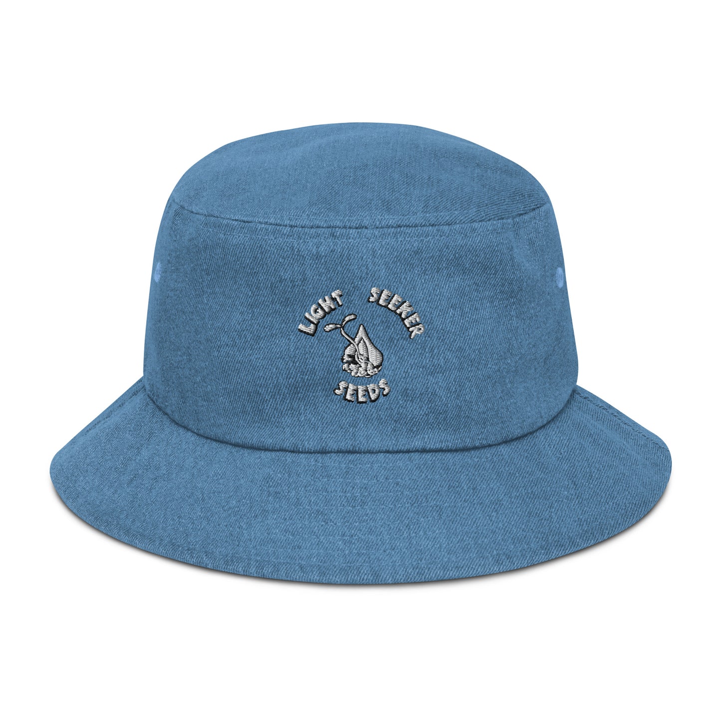 Light Seeker Seeds Denim Cotton Bucket Hat