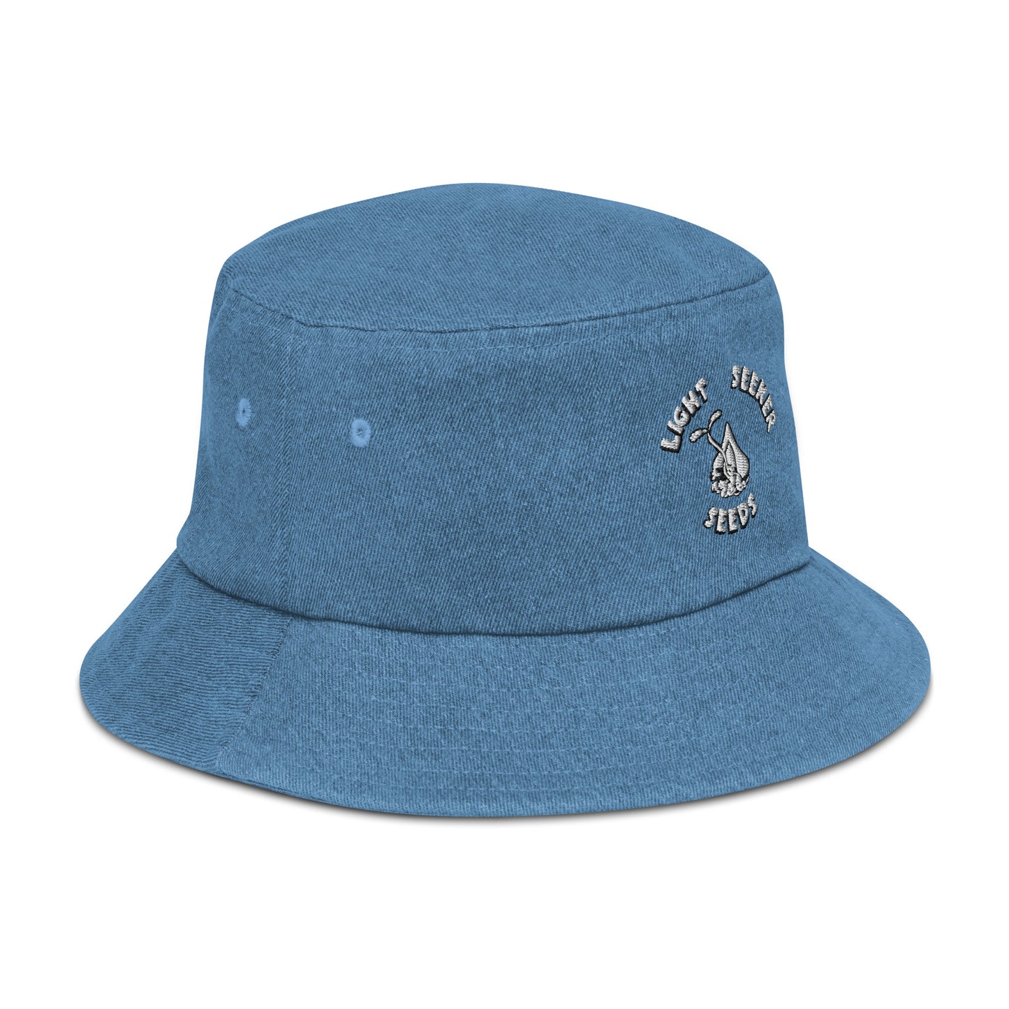 Light Seeker Seeds Denim Cotton Bucket Hat