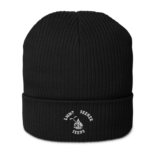 Light Seeker Organic Cotton Ribbed Beanie