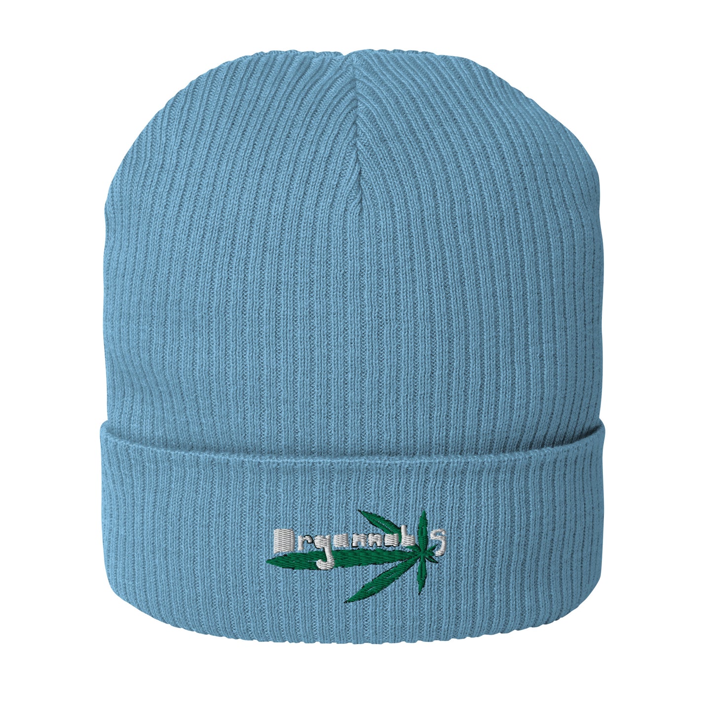 Organnabis Organic Cotton Ribbed Weed Beanie
