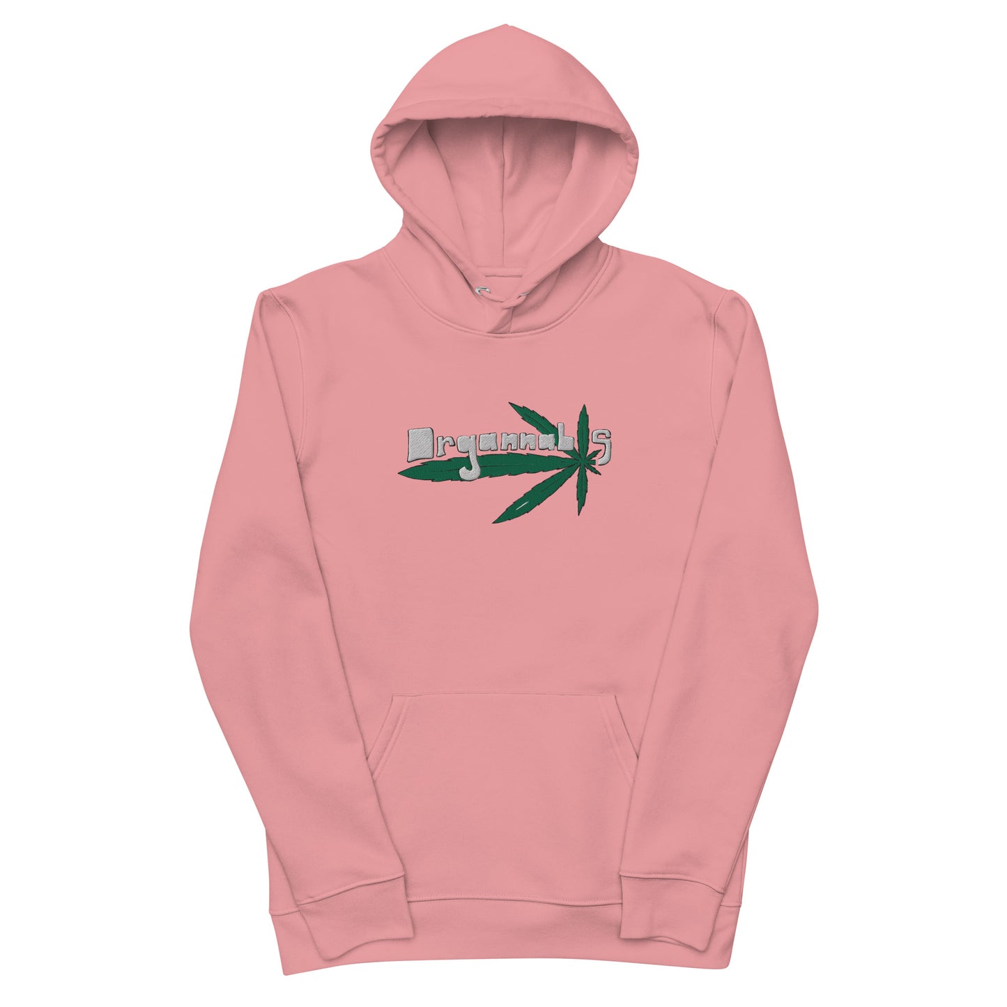 Organnabis Embroidered Organic Cotton Hoodie