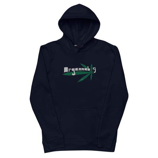 Organnabis Embroidered Organic Cotton Hoodie