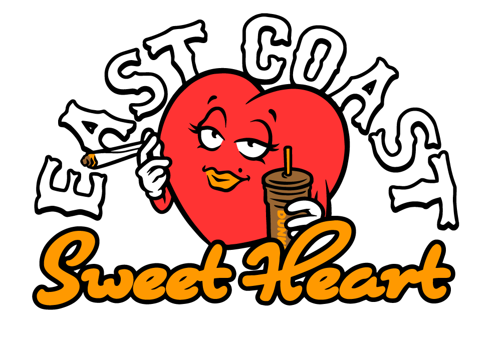 East Coast Sweet Heart Graphic Art 