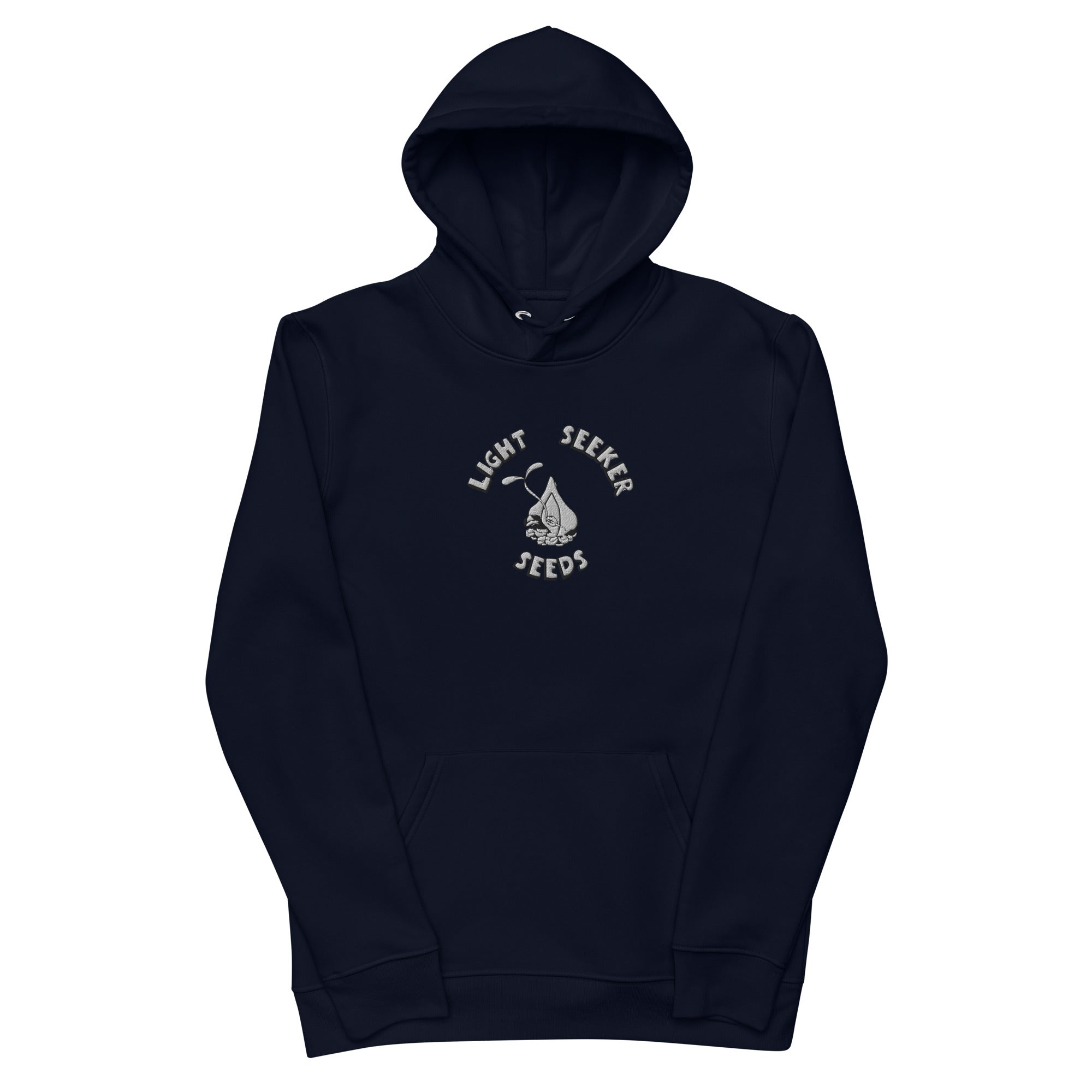 Embroidered Organic Cotton Hoodie